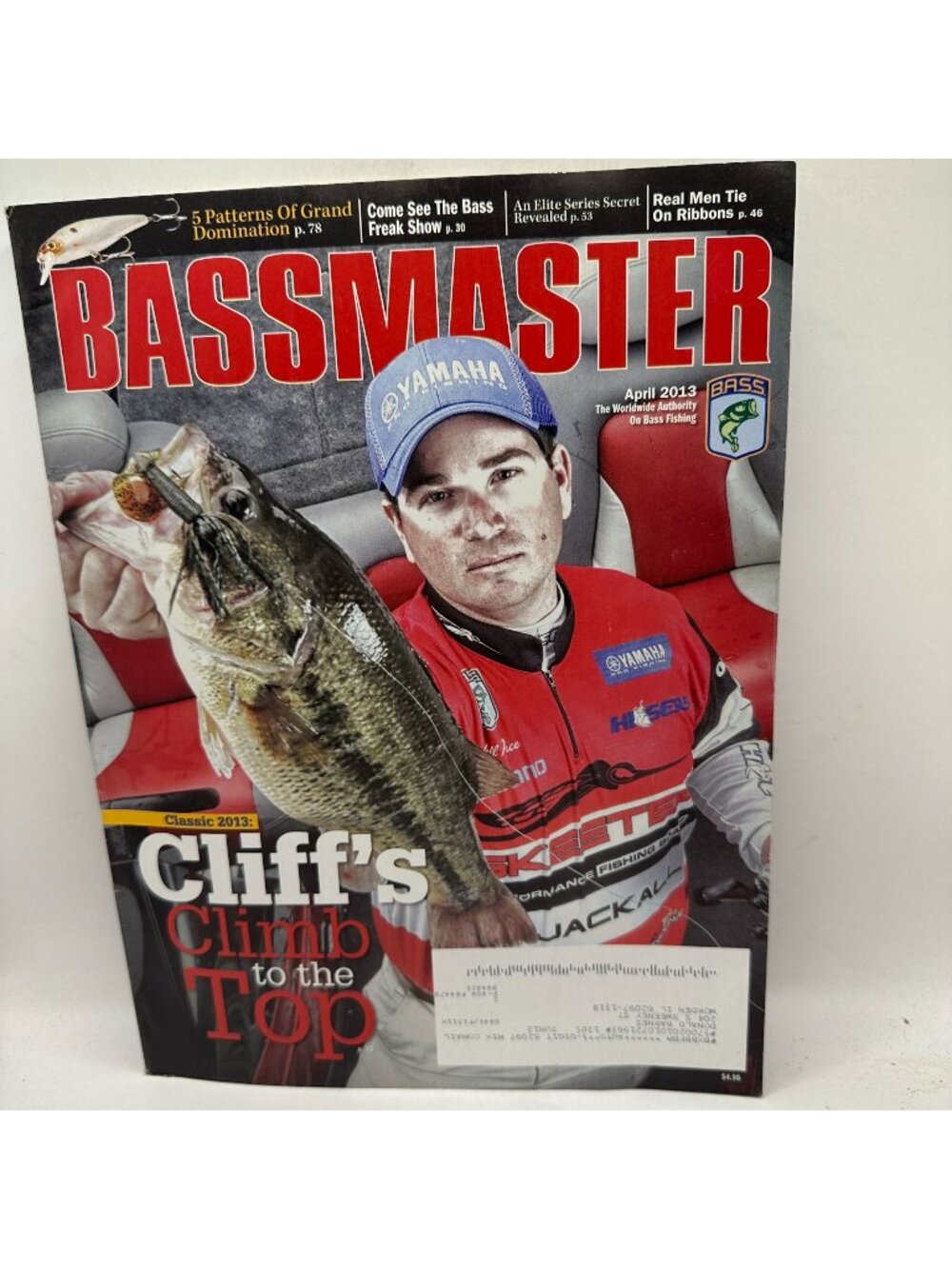 Bassmaster Magazine April 2013 Cliffs Climb To The Top Bass Fishing Expertise